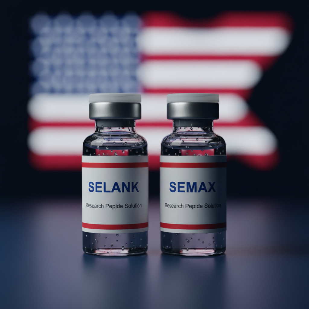 Selank vs. Semax: A Researcher's Guide to Nootropic Peptides